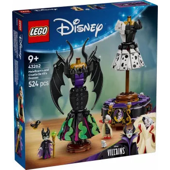 LEGO DISNEY 43262 Maleficent's and Cruella de Vil's Dresse