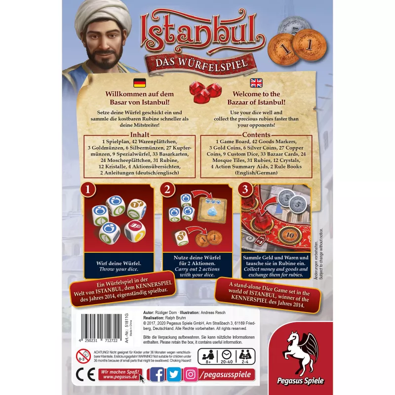 Istanbul - Das Dice Game, Board Game