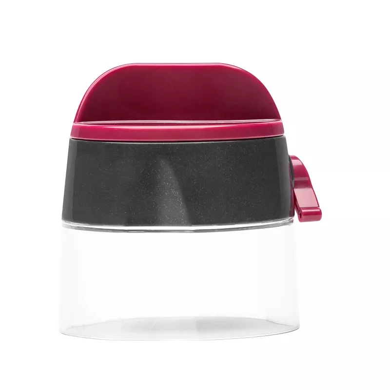 Manual food chopper JATA HMAQ4508 Black Pink Stainless steel blade