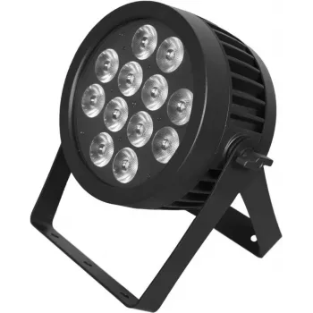 LED PAR Light EUROLITE 12x8W QCL Spot — 12×8W RGBW LEDs, compact stage PAR fixture