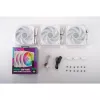 COOLER MASTER Mobius 120P ARGB 120mm White 3-Pack