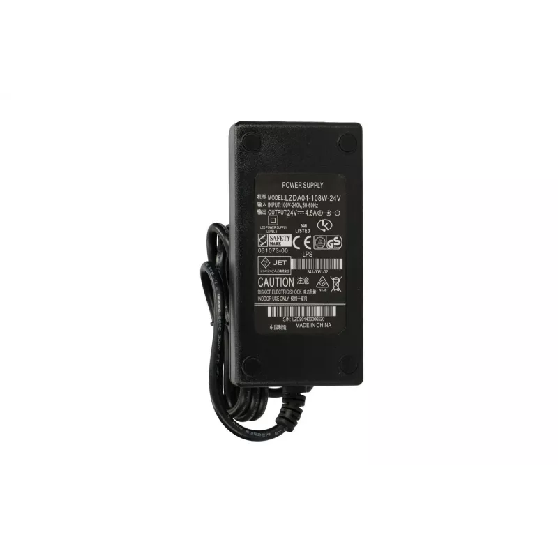 Power supply 24V 96W (4A) with 5.5×2.1 mm jack, Extralink, indoor PoE adapter
