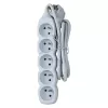 Power extension ESPERANZA ELK207W — 1.5 m cable, 5 Type E AC outlets, indoor, 220–250V