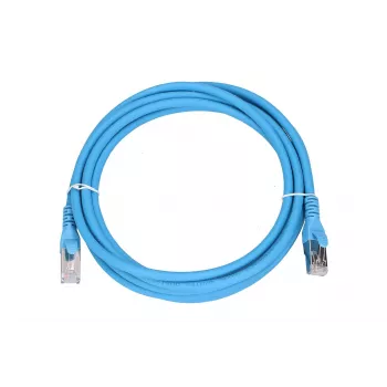 Network Cable Extralink LAN Patchcord Kat.6A RJ-45 Cat6a 3m Blue