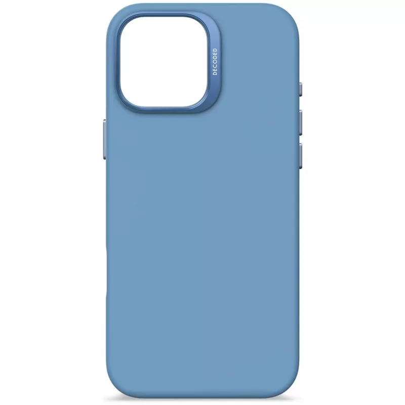 Decoded Silicone Case Cover Apple iPhone 16 Pro Max 17.5 cm Blue