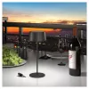 LED Table Lamp RealPower TableLight 300 4W Black Solar