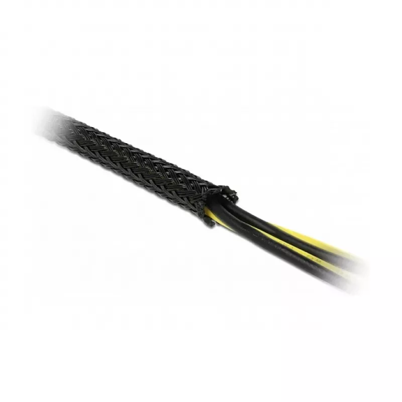 Braided Sleeving DeLOCK 18902 10 m x 12 mm black