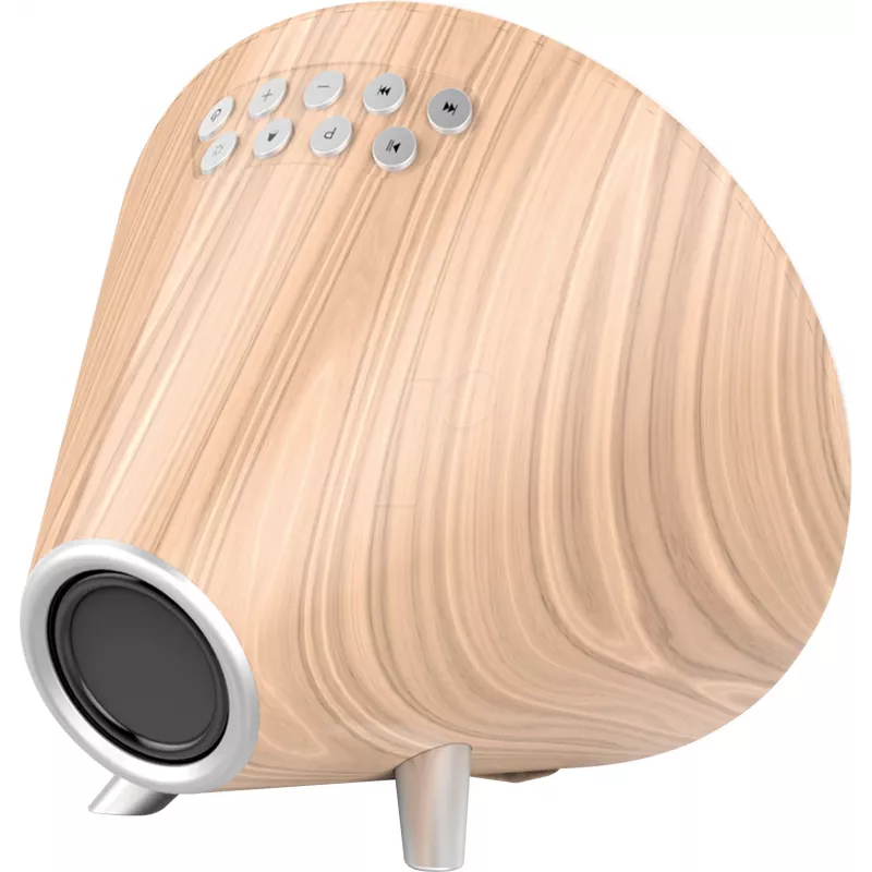 Nasa WSP1700 wood Weather Station/Speaker BT Ship