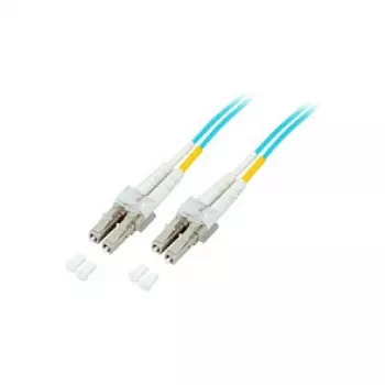 EFB-Elektronik Duplex Jumper LC-LC 50/125µ, OM3, LSZH, aqua, 2.0mm, 0,5m Manufacturer: EFB Elektronik (O0312.0,5)