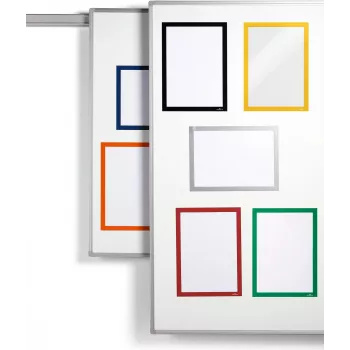 Magnetic Info Frame Durable DURAFRAME A4, pack of 5, green, model 486905