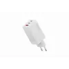 Wall charger DIGITUS DA-10303 67W GaN, 2× USB-C + 1× USB-A, 100–240V, white