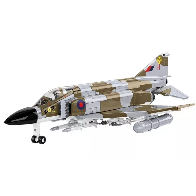 Cobi Blocks F-4M Phantom II military aircraft model, 728 pieces construction set