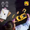 LEGO Technic Corvette Stingray 42205 2-in-1 convertible and coupe model, 732 pieces, 80×270×140 mm
