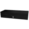 460 MM Flip Lid Drawer Black Plastic Insert W Mlock Lid Cable