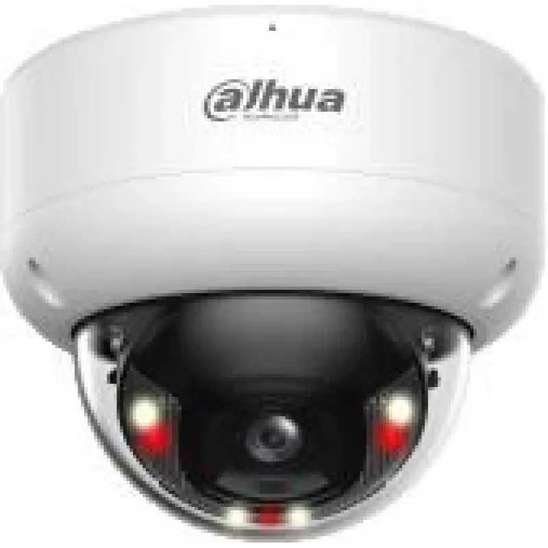 Dahua WizSense Dome IP security camera IPC-HDBW3849E-AS-IL — 3840×2160, ceiling mount, wired, black