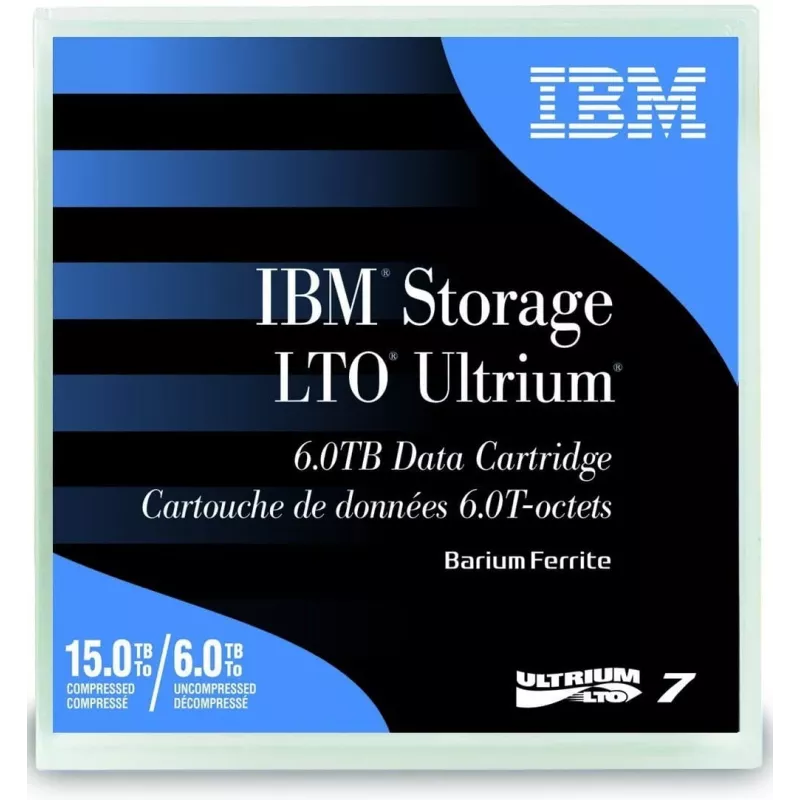 Blank data tape IBM LTO Ultrium 7 Data Cartridge 6 TB
