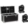 LED spot set EUROLITE TMH-17 2x with case — professional LED lighting kit, 2 fixtures, carry case