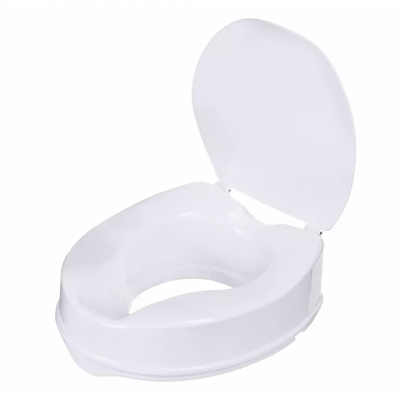 ActionMED NT10AM raised toilet seat with lid, 10 cm