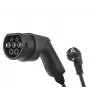 Electric Vehicle Charging Station Green Cell EV16 Black