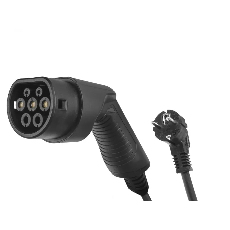 Electric Vehicle Charging Station Green Cell EV16 Black