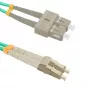 Fibre optic cable Qoltec 54348 1 m LC SC Green