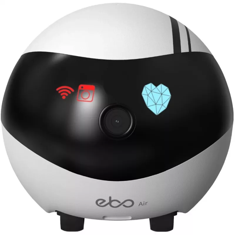 ENABOT Ebo Air AI Robot White and Black