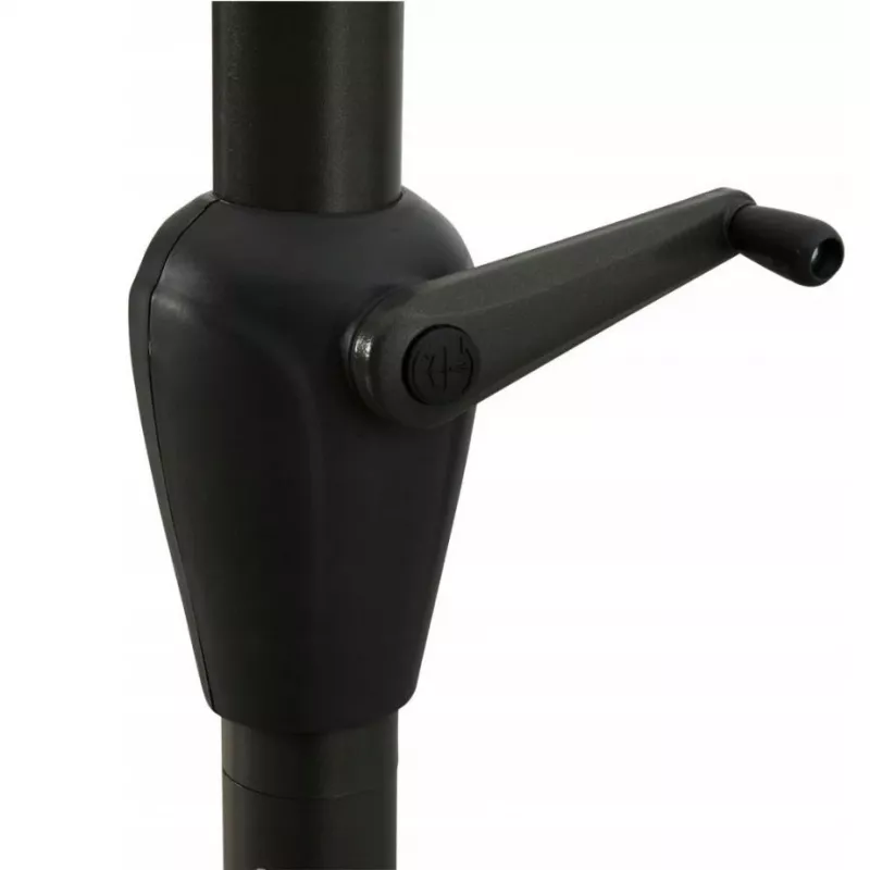 Garden umbrella Extralink foldable 3 m, large, graphite