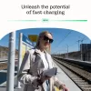 Portable battery Green Cell BPLGC20P 20800 mAh Lithium‑Ion, USB‑C PD 65W, 2x USB‑C + 1x USB‑A, aluminium housing