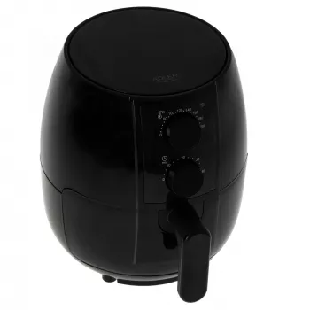 Hot air fryer Adler AD 6312 — 2.5 L, 1600 W, black, 80–200°C, 60 min timer