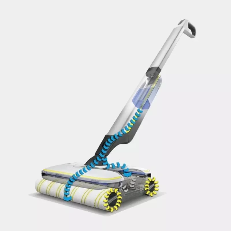 Kärcher FC 7 CORDLESS Electric broom Battery Wet Bagless Black, White, Yellow 2.85 Ah