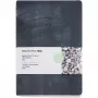 MIQUELRIUS Notebook Stone Paper 14,2 x 20,5 blank, black Hardcover 50 Pages (A821990)