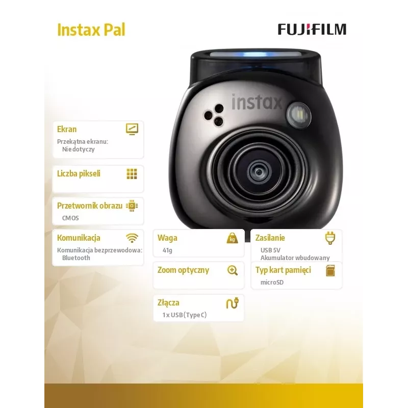 Camera Fujifilm Pal 1/5 inch 2560 x 1920 pixels CMOS Black