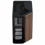 APNX V1-W-BK-v1 Midi Tower Black, Wood