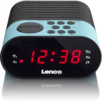 Clock Radio Lenco CR-07 Black Blue