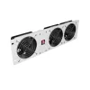 Ventilation panel vertical 19 inches for rack cabinet, 3 fans, 230V, grey
