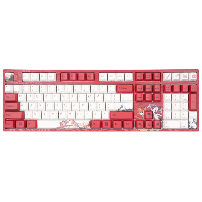 Varmilo VEA108 Koi Gaming Keyboard, MX-Brown, White LED - US Layout
