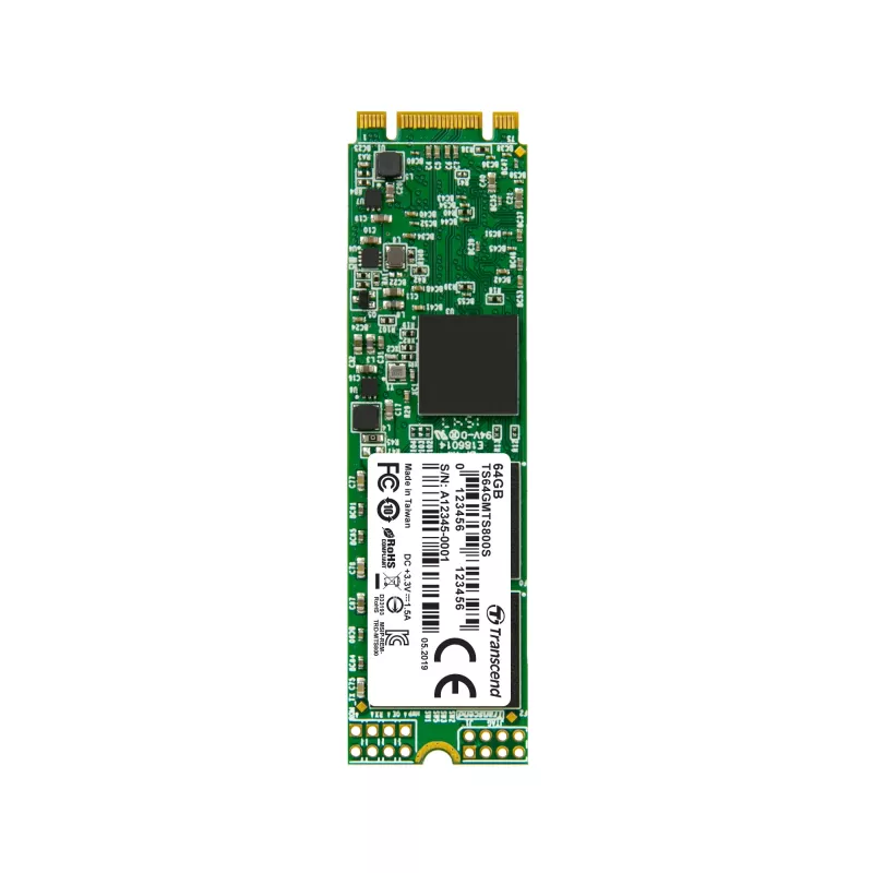 SSD disk Transcend 64GB M.2 6Gbit/s TS64GMTS800S