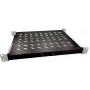Rack shelf LOGON RAS100BL Black 50 kg capacity 465x345x25 mm