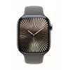 Watch Series 10 GPS + Cellular 46 mm Natural Titanium Case with Stone Grey Sport Band - S/M