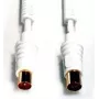 Coaxial Cable e+p AB 201 1.5 m DIN 45 325 White