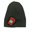 Glovii GC2B heated hat with battery - polyester black