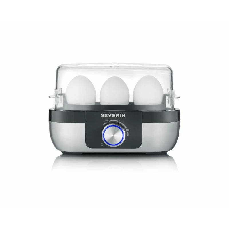 Egg Cooker Severin EK 3163 3 Egg Black Stainless Steel Transparent