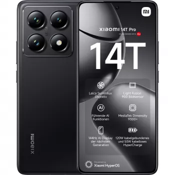 Xiaomi 14T Pro 16.9 cm (6.67) Dual SIM 5G 12 GB 512 GB 5000 mAh Black