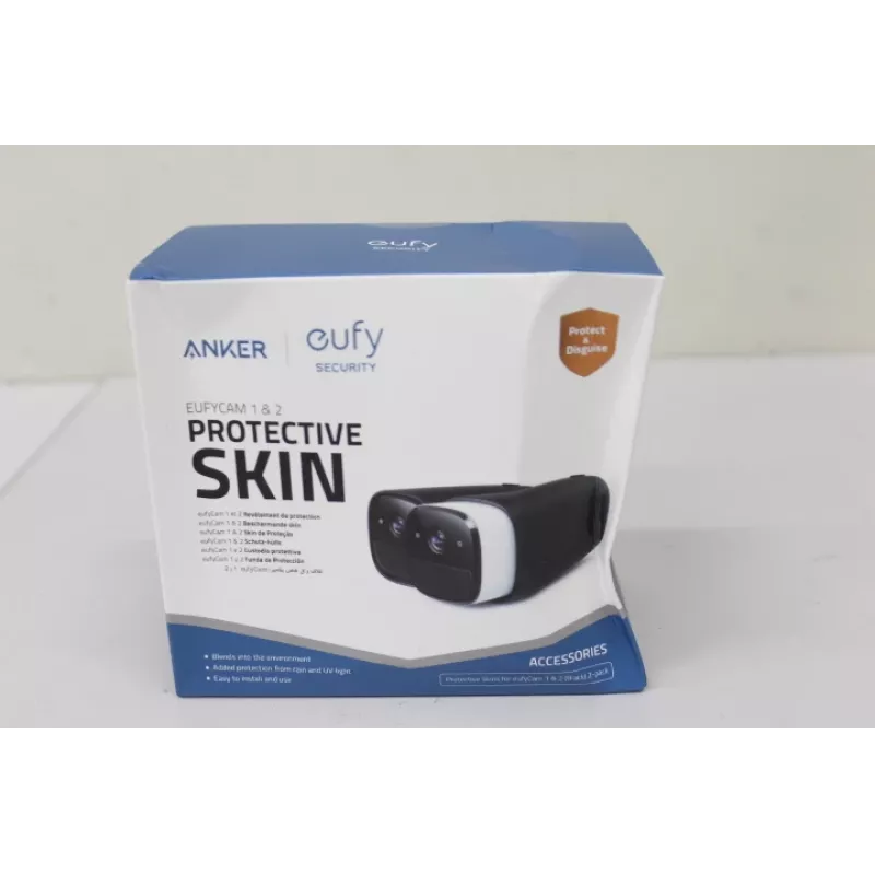 Silicone Skins Set Anker Eufy 2 Black for EufyCam EufyCam 2