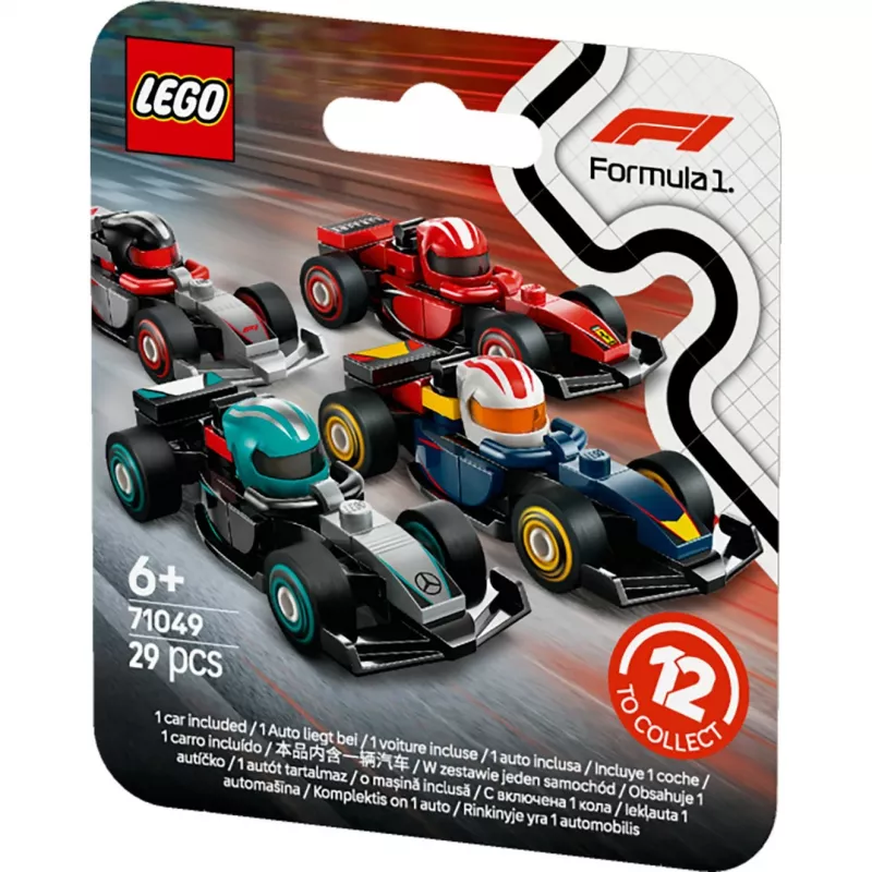 LEGO Minifigures 71049 F1 Race Cars, Assorted Collectible