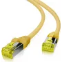 Networking Cable Helos 263782 Yellow 7.5m Cat6a S/FTP