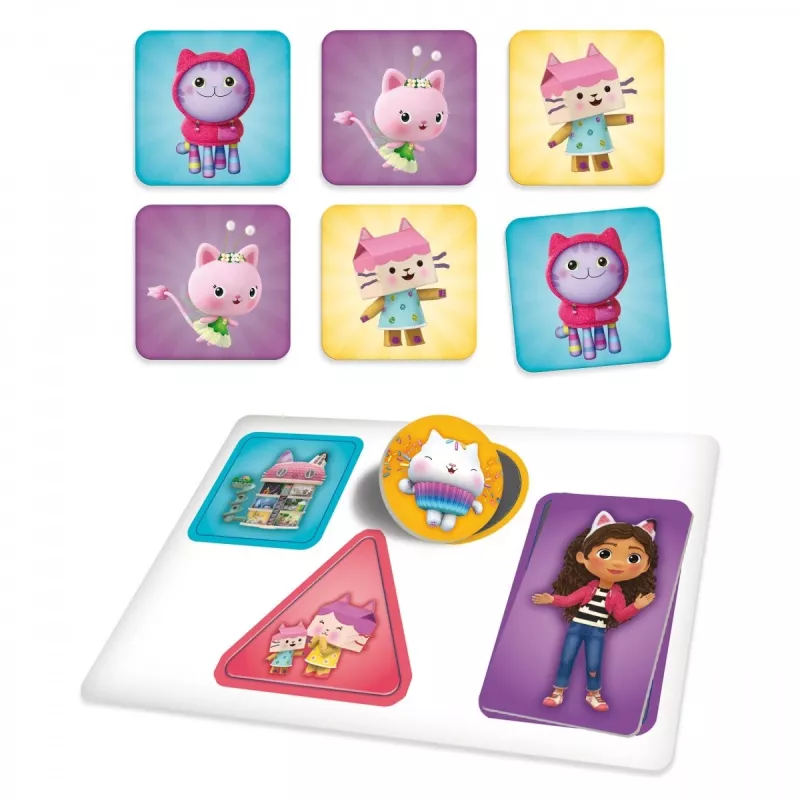 Children's activity desk Lisciani Biurko z grami - Koci Domek Gabi, interactive learning desk