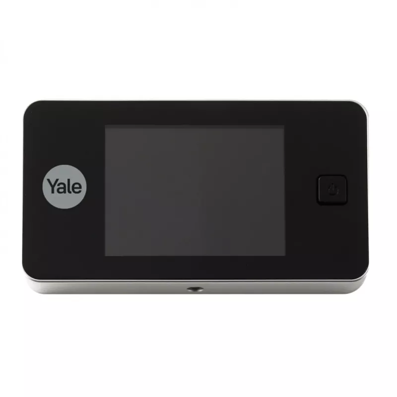 Digital Door Viewer Yale 45-0500-1432-00-6011 — 3.2 inch LCD, 105° viewing angle, 110° angle, black, 2×AAA