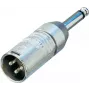 Neutrik - Audio-Adapter - XLR3 (M) to Mono-Plug (M) (NA2MP)
