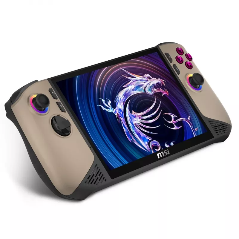 MSI Claw 8 AI+ A2VM-037PL portable game console 20.3 cm (8) 1 TB Touchscreen Wi-Fi Beige